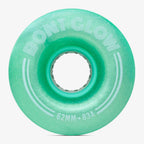 misty-teal Bont roller skate wheel led glow luminous quad glitter light up