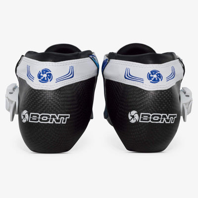 blue-camo best inline speed skating boots