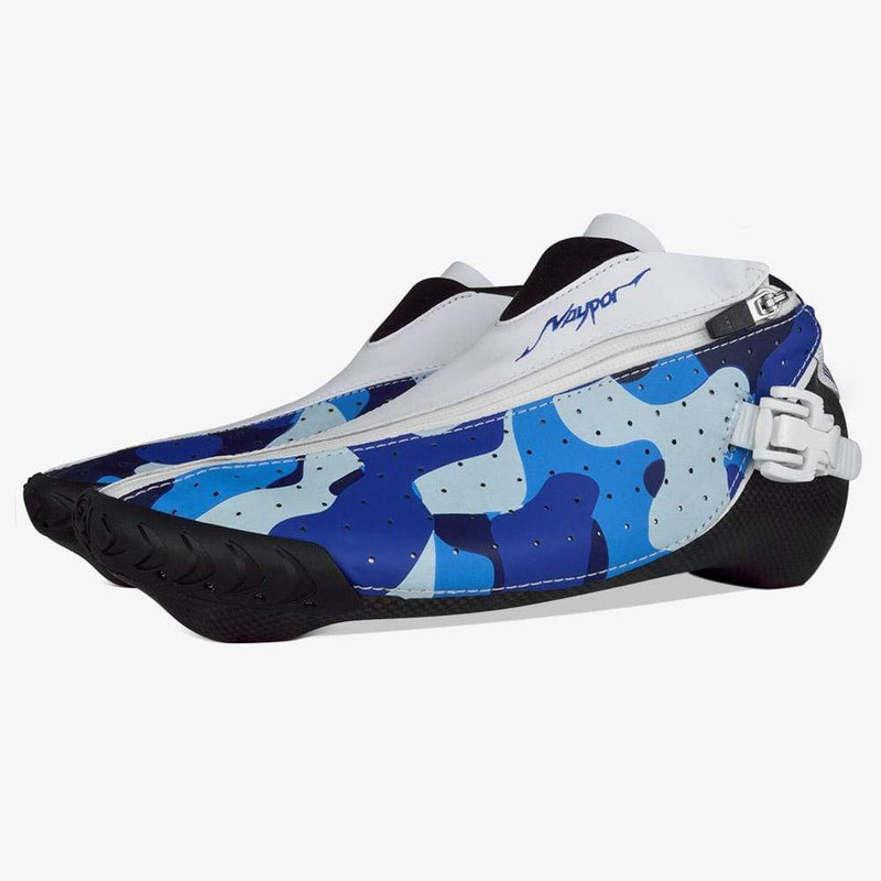 blue-camo arctic inline skates
