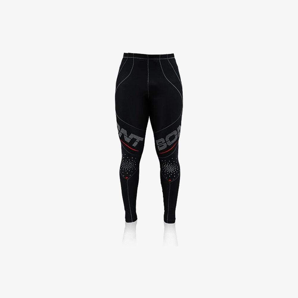 black quad skating tights