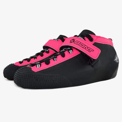 durolite-black-pink roller derby skate