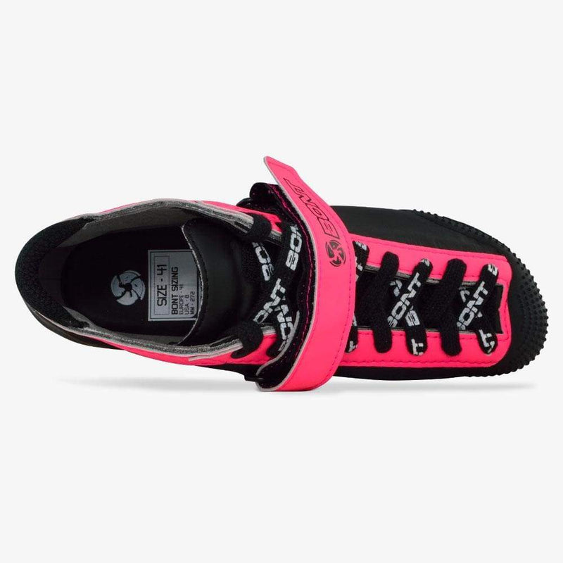 durolite-black-pink roller derby skate