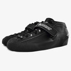 leather-black roller derby skate