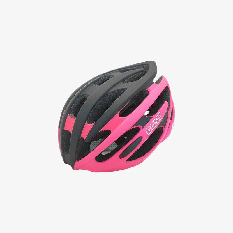 black-pink inline skate helmet