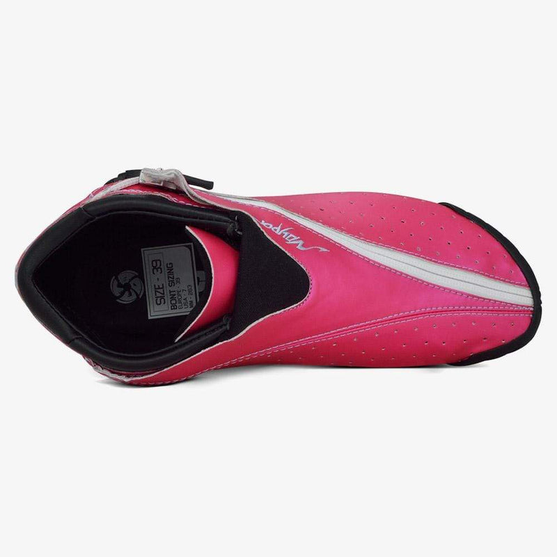 hot-pink inline skate