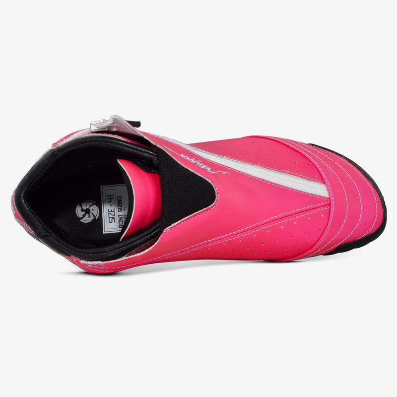 hot-pink Bont Pink inline speed skate