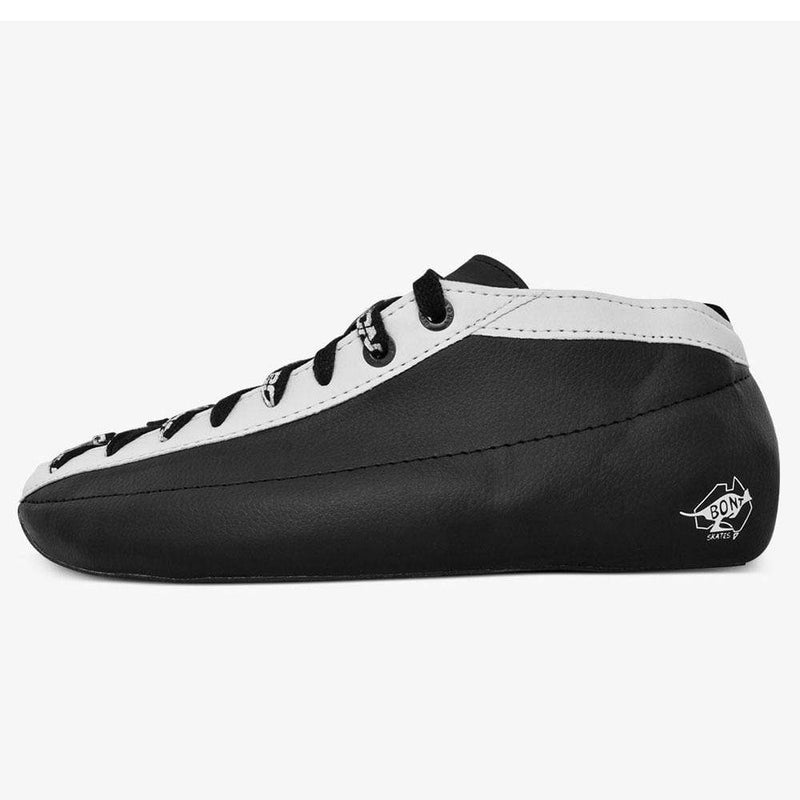 black-white Racer Speed Roller Skate
