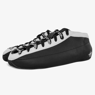 black-white Racer Speed Roller Skate