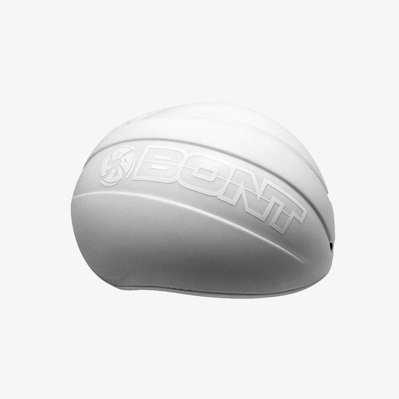 matte-white short track speed skating helmet  